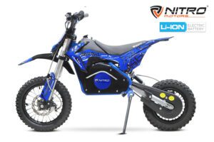 NITRO MILANO Moto de cross 1200W 48V Litio Eco midi Serval PRM 12"