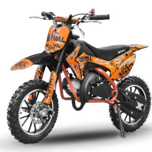 Mini moto de cross infantil 49cc Nitro Milano Serval PRM 10"