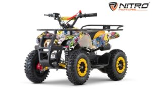 NITRO MILANO Mini quad infantil 49cc Torino Grafity Snowy-Profile L Sport 6"