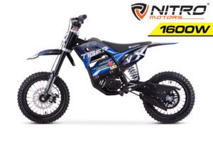 NITRO MILANO Moto de cross infantil 1600W 48V Litio Eco midi Tiger VX DLX 12"