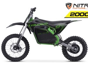 Pitbike eléctrica NITRO Milano E-Dirtbike Tyranno 2000W 72V30Ah Lith 19"16"