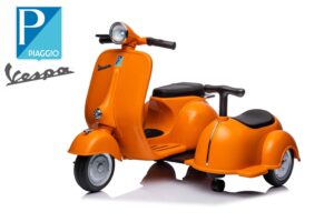 Moto eléctrica infantil Vespa 150 VL1T con sidecar 1x30W 6V 4,5A