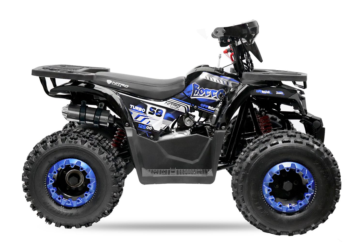 Quad 125cc NITRO MOTORS Rocco RS8-3G Platinum - Imagen 4