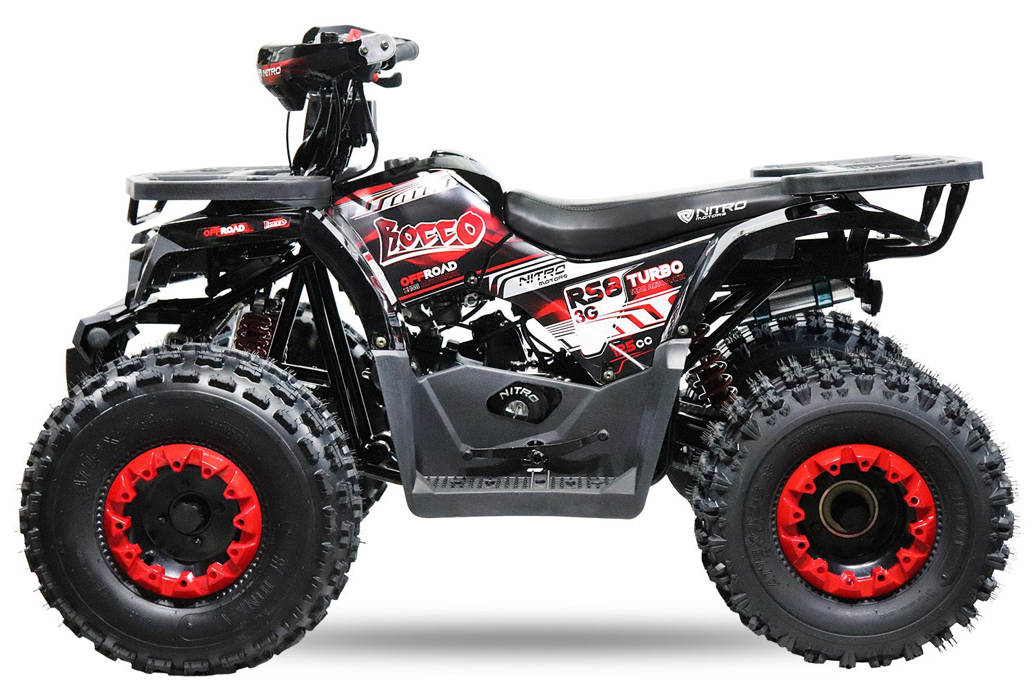 Quad 125cc NITRO MOTORS Rocco RS8-3G Platinum - Imagen 3