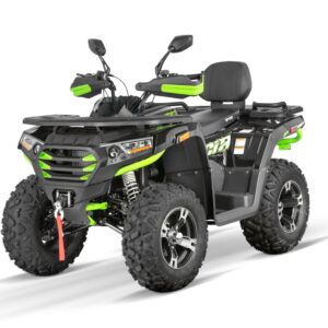 Quad Tricia Nitro Milano 300CC CVT 12 pulgadas platino